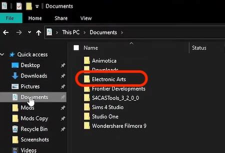 Accidentally moved Electronic Arts folder to desktop..